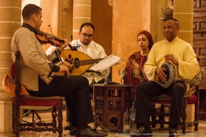 Groupe de musique au restaurant le Ziryab